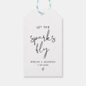 STELLA Sparkler Stuur weg, laat Sparks vliegen Kaa Cadeaulabel (Achterkant)