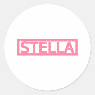 Stella Stamp Ronde Sticker