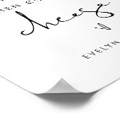 STELLA Trouwkaas Tafelbord, Kaasliefhebber Poster (Hoek)