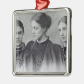 Stella, Vanessa en Virginia Stephen, c.1896 Metalen Ornament (Links)