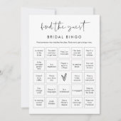 STELLA Vind het Guest Vrijgezellenfeest Bingo spel Kaart (Voorkant)
