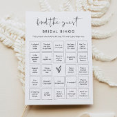 STELLA Vind het Guest Vrijgezellenfeest Bingo spel Kaart