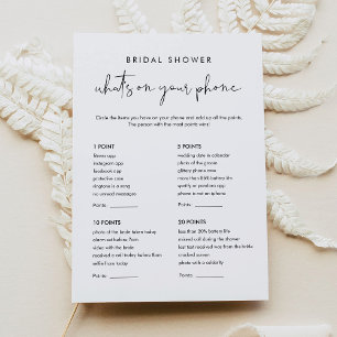 STELLA Wat is er op uw telefoon bruids spel Kaart