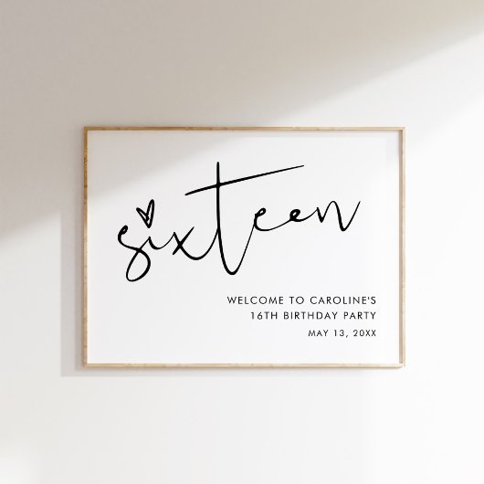 STELLA Wedding Restroom Deze Weg Pijl Teken Poster