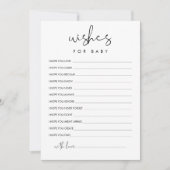 STELLA Wensen voor Baby Advies Kaart (Voorkant)