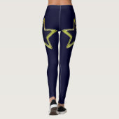 stellair goud leggings (Achterkant)