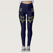 stellair goud leggings (Voorkant)