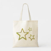 stellair goud tote bag (Achterkant)
