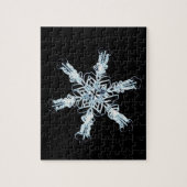 Stellair sneeuwkristal legpuzzel (Verticaal)