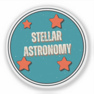 Stellaire Astronomie Sticker