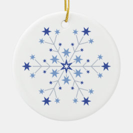 Stellaire Beginnen Keramisch Ornament