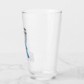 Stellaire Blauwe Gaai glas (Links)