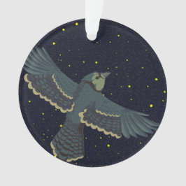 Stellaire Blauwe Gaai Ornament