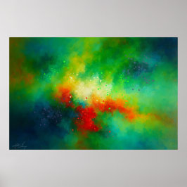 Stellaire Droomtoestand Abstract Poster