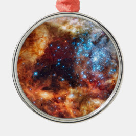 Stellaire kraamkamer R136 Tarantula-nevel NASA-fot Metalen Ornament