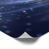 Stellaire Libelle Kosmische Gloed Poster (Hoek)