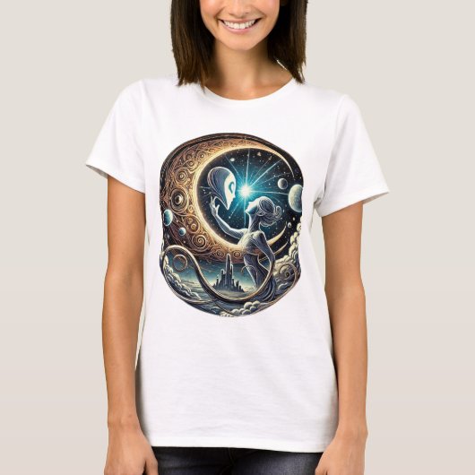 Stellaire odyssee t-shirt (Voorkant)