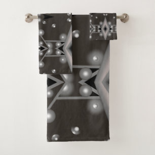 Stellaire Prestatie Moderne Abstracte Kunst Ontwer Bad Handdoek