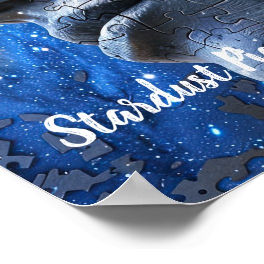 Stellaire reflectiepuzzel poster (Hoek)