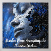 Stellaire reflectiepuzzel poster (Voorkant)