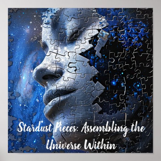 Stellaire reflectiepuzzel poster (Voorkant)