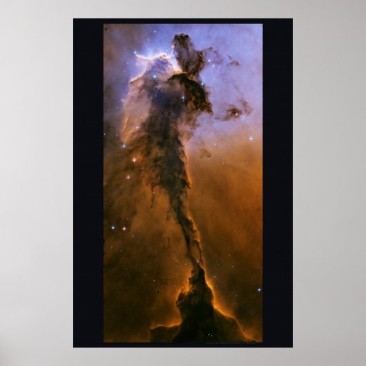 Stellaire spiraal in de Eagle Nebula 20 x 30 (13,5 Poster (Voorkant)