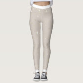 Stellaire stijl: Glittery Star Leggings (Voorkant)