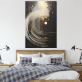 Stellaire Stroom Canvas Afdruk (Insitu (Slaapkamer))