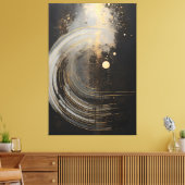 Stellaire Stroom Canvas Afdruk (Insitu (Woonkamer))