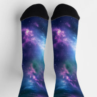Stellaire verlichting: Nebula met gloeiende sterre