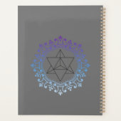 Stellalunarts Halloween Witch Cute Girl Planner (Achterkant)