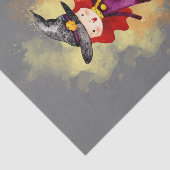 Stellalunarts Halloween Witch Cute Girl Tissuepapier (Detail)