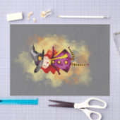 Stellalunarts Halloween Witch Cute Girl Tissuepapier (Craft)