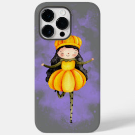 Stellalunarts Pumpkin Halloween Cute Girl Case-Mate iPhone 14 Pro Max Hoesje