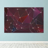 Stellar, 3-paneelzijdige platte canvas afdrukken (Insitu (Houten vloer))