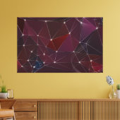 Stellar, 3-paneelzijdige platte canvas afdrukken (Insitu (Woonkamer))