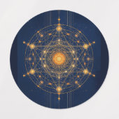 Stellar Alignment: The Geometry of Inner Light Labels (Design 2)