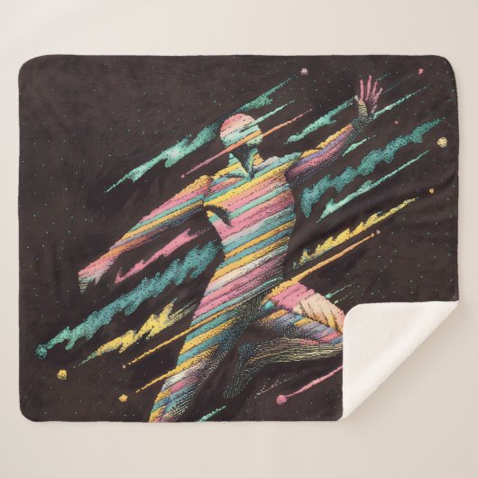 Stellar Ascension Sherpa Deken (Voorkant (horizontaal))