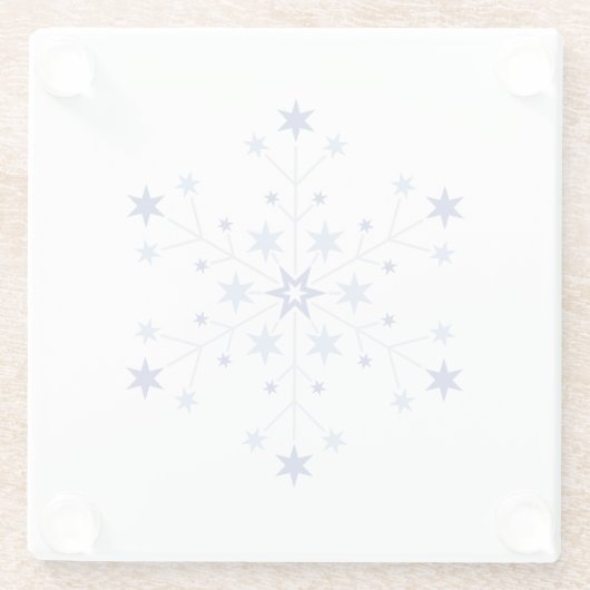 Stellar Beginnings Glazen Onderzetter (Achterkant)