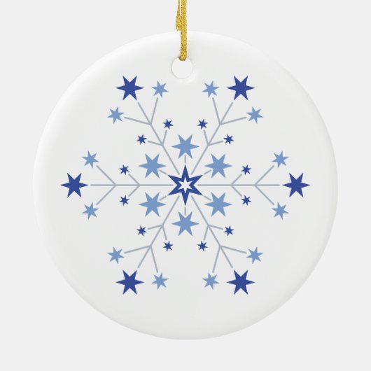 Stellar Beginnings Keramisch Ornament (Achterkant)
