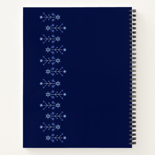 Stellar Beginnings:  Midnight Notitieboek (Achterkant)