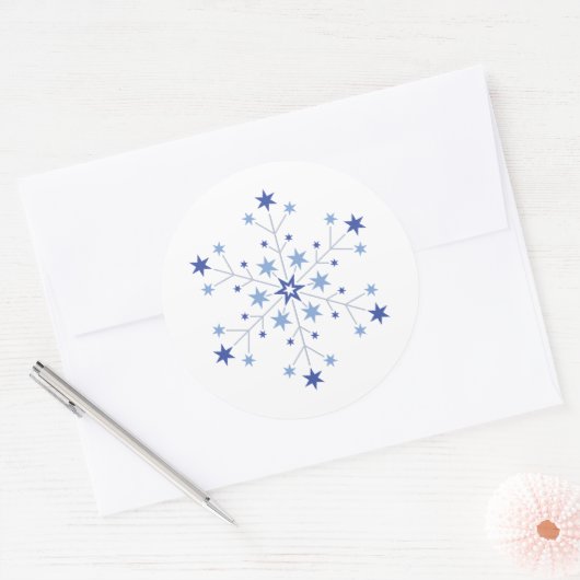 Stellar Beginnings Ronde Sticker (Envelop)