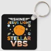 Stellar Bijbelschool VBS Shine Jesus Light Christi Sleutelhanger (Achterkant)