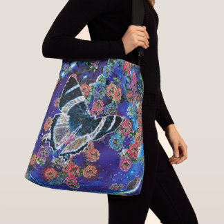 Stellar Blooms Crossbody Tas