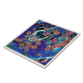 Stellar Blooms Keramische Tegel Tegeltje (Zijkant)