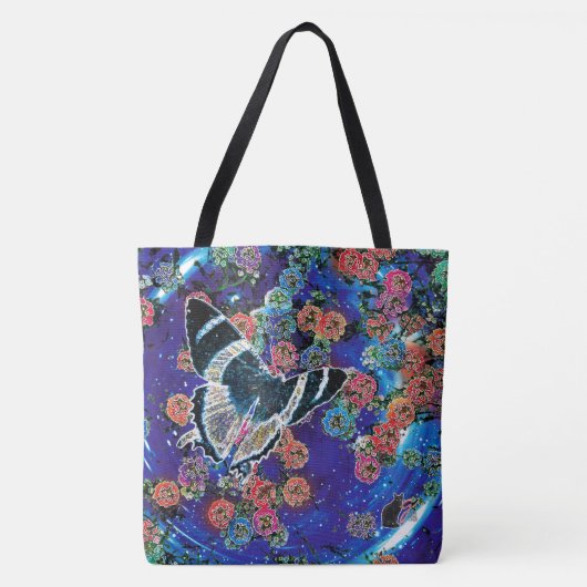 Stellar Blooms Tote Bag (Voorkant)