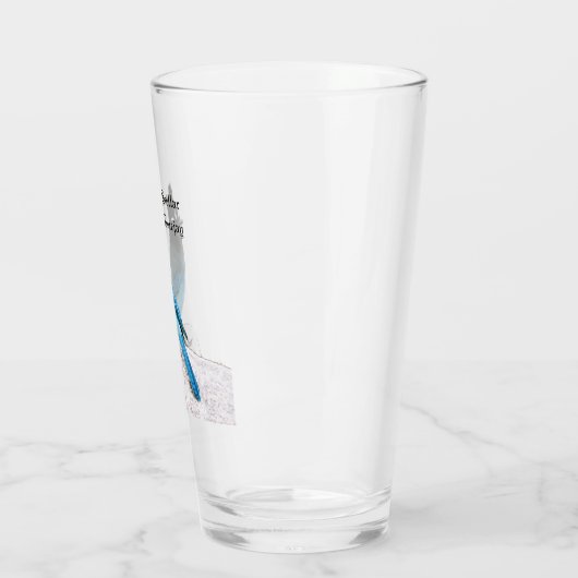 Stellar Blue Jay Glas (Links)