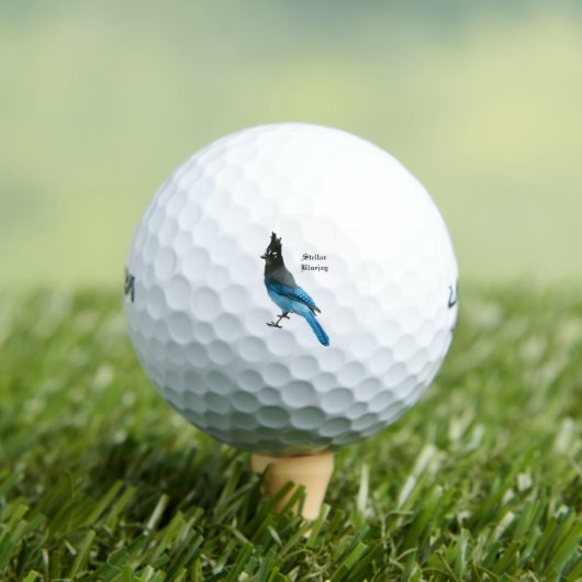 Stellar Blue Jay golfball Golfballen (Insitu Shirt)