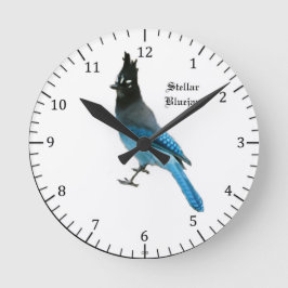 Stellar Blue Jay Ronde Klok
