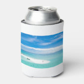 Stellar Clear Island Grace Bay Turks Caicos Beach Blikjeskoeler (Blikje Voorkant)